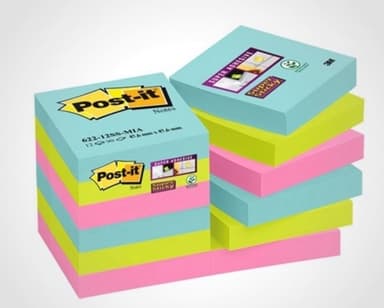 3M Post-it Super-Sticky viestilaput 47,6 x 47,6 mm