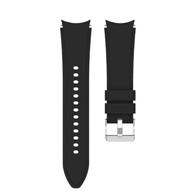 Silikoni kellon ranneke No-Gap Samsung Galaxy Watch FE (40mm) - Musta