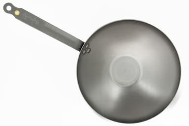 De Buyer Mineral B Element -wokkipannu, hiiliteräs, 28 cm