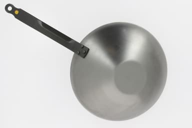 De Buyer Mineral B Element -wokkipannu, hiiliteräs, 28 cm