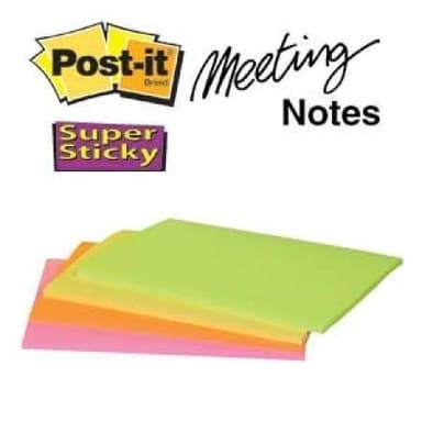 3M Post-it Super-Sticky viestilaput 149 x 200 mm