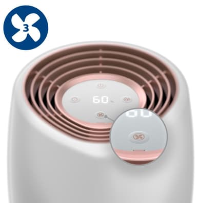 Philips 2000 Series ilmankostutin HU2716/10 (valkoinen/ruusukulta)