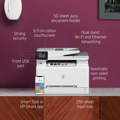 HP Color Laserjet Pro M283fdw monitoimitulostin
