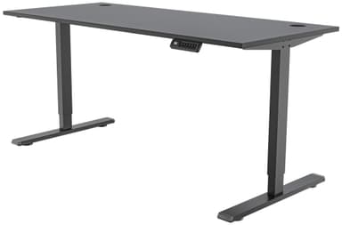 Piranha E-Base 140 korkeussäädettävä työpöytä (musta)
