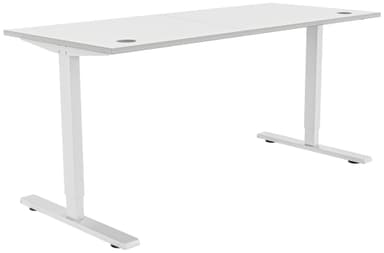 Piranha E-Base 140 korkeussäädettävä työpöytä (valkoinen)