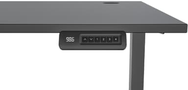 Piranha E-Base 120 korkeussäädettävä työpöytä (musta)