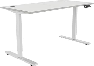 Piranha E-Base 120 korkeussäädettävä työpöytä (valkoinen)