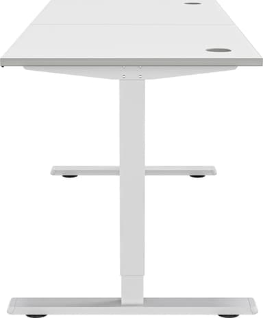 Piranha E-Base 140 korkeussäädettävä työpöytä (valkoinen)