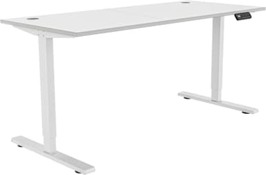 Piranha E-Base 140 korkeussäädettävä työpöytä (valkoinen)