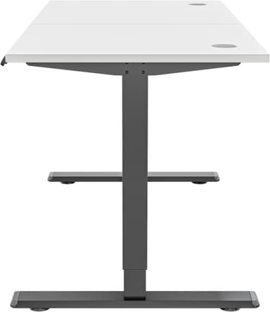 Piranha E-Base 120 korkeussäädettävä työpöytä (musta/valkoinen)