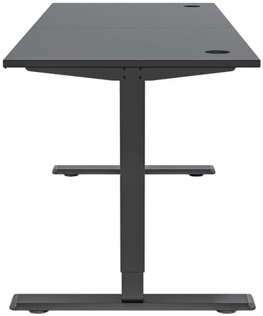 Piranha E-Base 140 korkeussäädettävä työpöytä (musta)