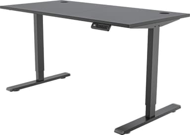 Piranha E-Base 120 korkeussäädettävä työpöytä (musta)