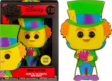 Funko Pin Badge Disney Mad Hatter pinssi