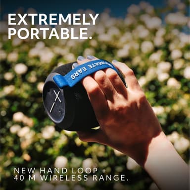 Ultimate Ears WONDERBOOM PLAY kannettava langaton kaiutin (musta)