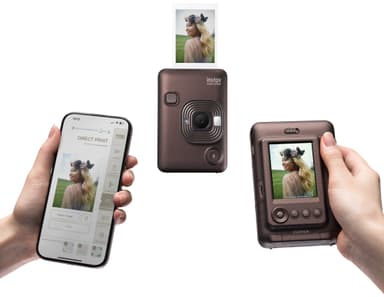Fujifilm Instax Mini LiPlay pikakamera (ruskea)