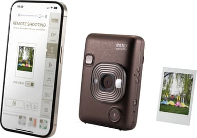 Fujifilm Instax Mini LiPlay pikakamera (ruskea)