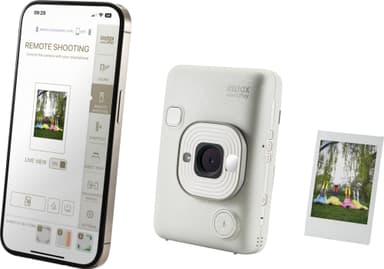 Fujifilm Instax Mini LiPlay pikakamera (valkoinen)