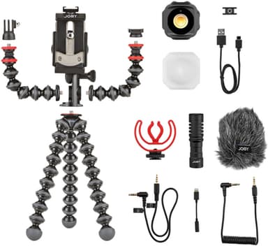 JOBY Vloggkit Puhelimelle GorillaPod