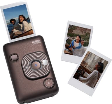 Fujifilm Instax Mini LiPlay pikakamera (ruskea)