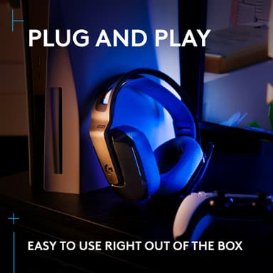 Logitech G G535 Lightspeed pelikuulokkeet (musta)