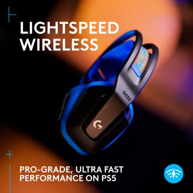 Logitech G G535 Lightspeed pelikuulokkeet (musta)
