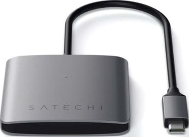 Satechi Aluminum 4-porttinen USB-C hubi