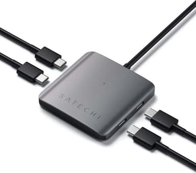 Satechi Aluminum 4-porttinen USB-C hubi