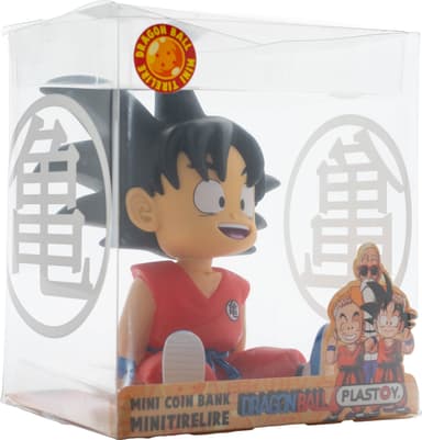 Plastoy Dragon Ball säästöpossu (Son Goku)