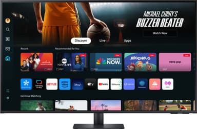 Samsung Smart Monitor M7 43" näyttö (musta)
