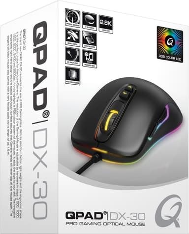QPad DX30 pelihiiri