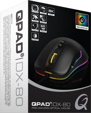 QPad DX80 pelihiiri