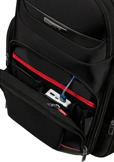 Samsonite Backpack PRO DLX6 15,6" Expand reppu kannettavalle (musta)