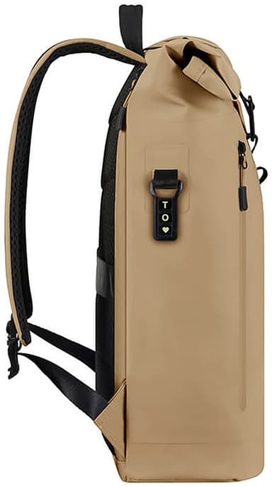 Samsonite Coatify Biz Rolltop 15,6" reppu kannettavalle (beige)