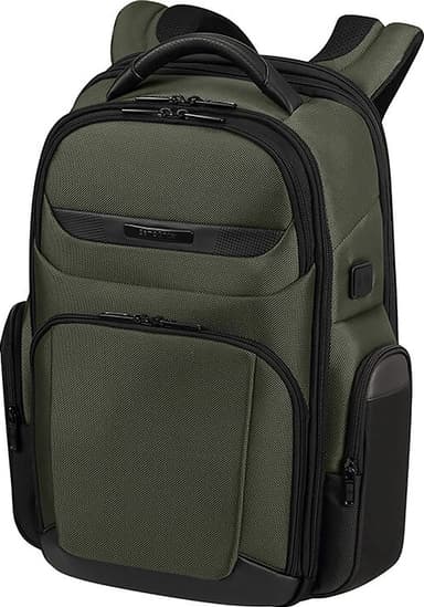 Samsonite Backpack PRO DLX6 15,6" Expand reppu kannettavalle (vihreä)