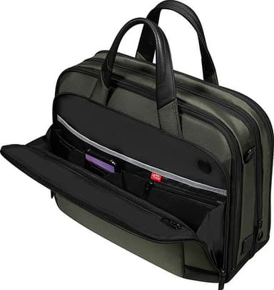 Samsonite Bag Pro DLX6 15,6" Expand tietokonelaukku (vihreä)