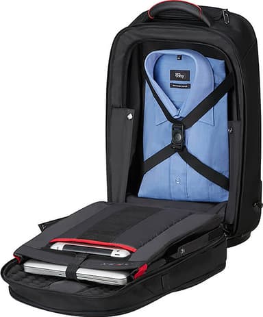 Samsonite Backpack PRO DLX6 17,3" Wheels reppu kannettavalle (musta)