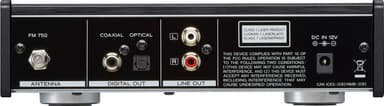 Teac PD-301DAB-X CD-soitin + FM/DAB viritin (musta)