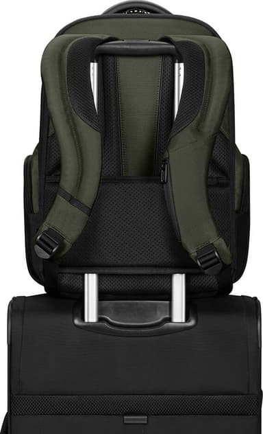 Samsonite Backpack PRO DLX6 15,6" Expand reppu kannettavalle (vihreä)