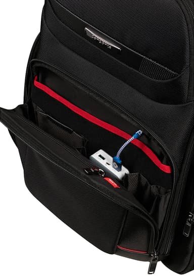 Samsonite Backpack PRO DLX6 17,3" Expand reppu kannettavalle (musta)