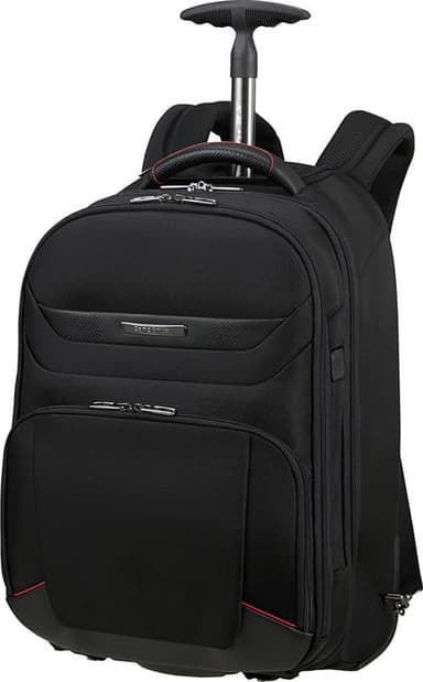 Samsonite Backpack PRO DLX6 17,3" Wheels reppu kannettavalle (musta)