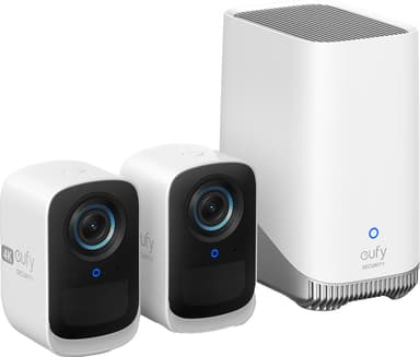 Eufy eufyCam 3C 4K turvakamera (2 kpl)