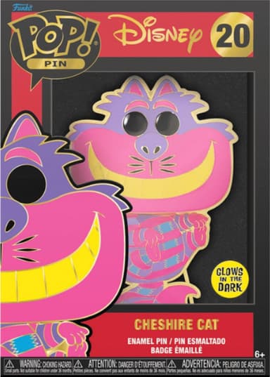 Funko Pin Badge Disney Cheshire Cat pinssi