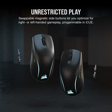 Corsair M75 RGB langaton pelihiiri (musta)