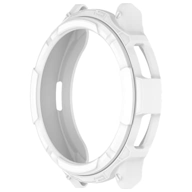 Armor-suojakotelo pyörivällä kehyksellä Samsung Watch 6 Classicille, 47mm Valkoinen