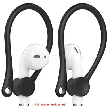 Korvakoukut Air Pods -kuulokkeille mustat