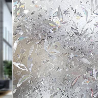 Himmeä ikkunakalvo yksityisyyden suojaamiseksi Monivärinen 100x45 cm