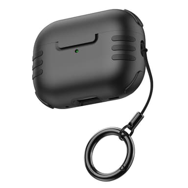 TPU AirPods Case Cover Suojakuori AirPods Pro/Pro 2:lle Musta
