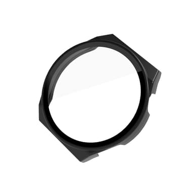Suojakuori näytönsuojalla Huawei Watch GT3 Pro/Porschelle (46mm) Musta