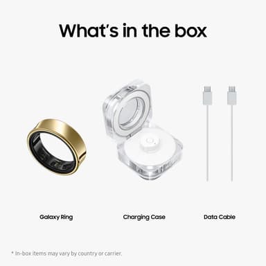 Samsung Galaxy Ring älysormus koko 14 (kulta)