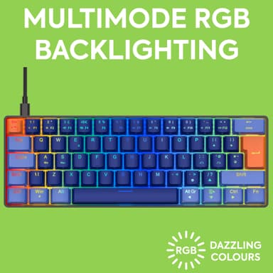 NOS C-450 Mini PRO RGB pelinäppäimistö (Jazz)